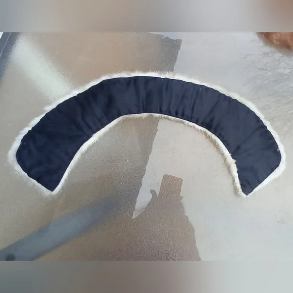 Fur Collar Silver Short 50's - Picture 5 of 5